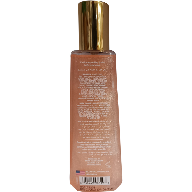 Luxe Perfumery Shimmer Mist Sugared Orchid 236ml - Image 2